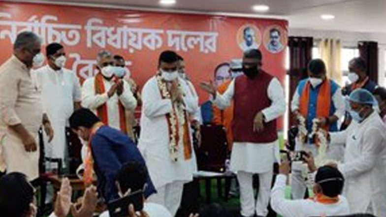 West Bengal: बीजेपी विधायक शुभेंदु अधिकारी पश्चिम बंगाल विधानसभा में विपक्ष के नेता चुने गए