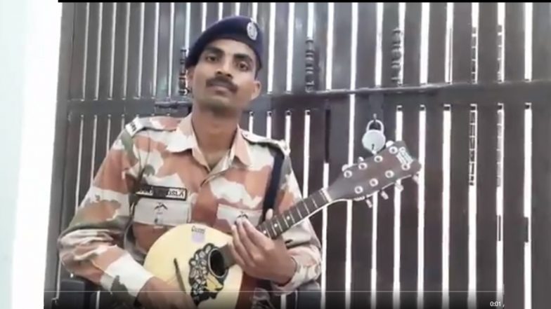 ITBP कांस्टेबल राहुल खोसला ने कोरोना योद्धाओं के लिए मैंडोलिन पर बजाई 'दिल दिया है जान भी देंगे' धुन, देखें वीडियो