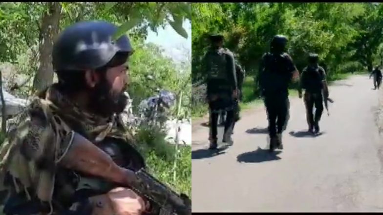 J-K: शोपियां जिले के गनपोरा इलाके में सुरक्षाबलों और आतंकियों के बीच मुठभेड़