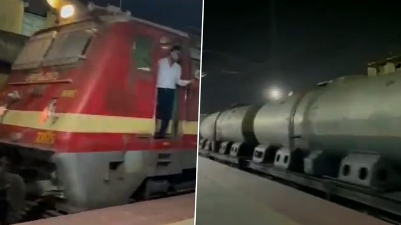 First Milk Train: 45 हजार लीटर दूध लेकर नागपुर से दिल्ली चली पहली मिल्क ट्रेन, देखें VIDEO