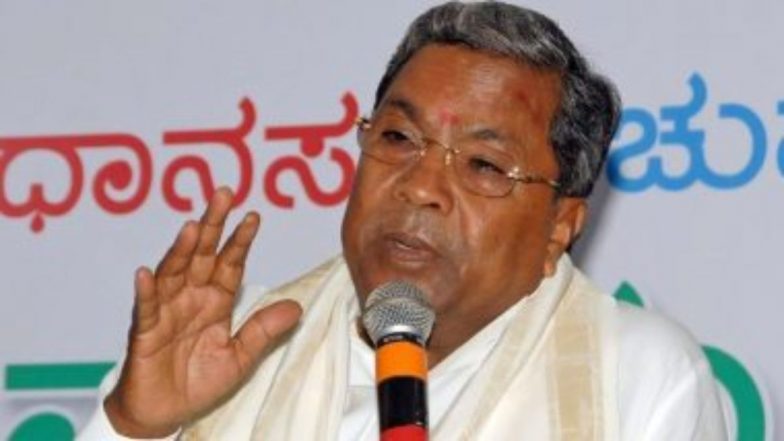 Karnataka: कांग्रेस नेता सिद्धारमैया ने महात्मा गांधी के बेटे पर अपनी विवादित टिप्पणी का किया बचाव