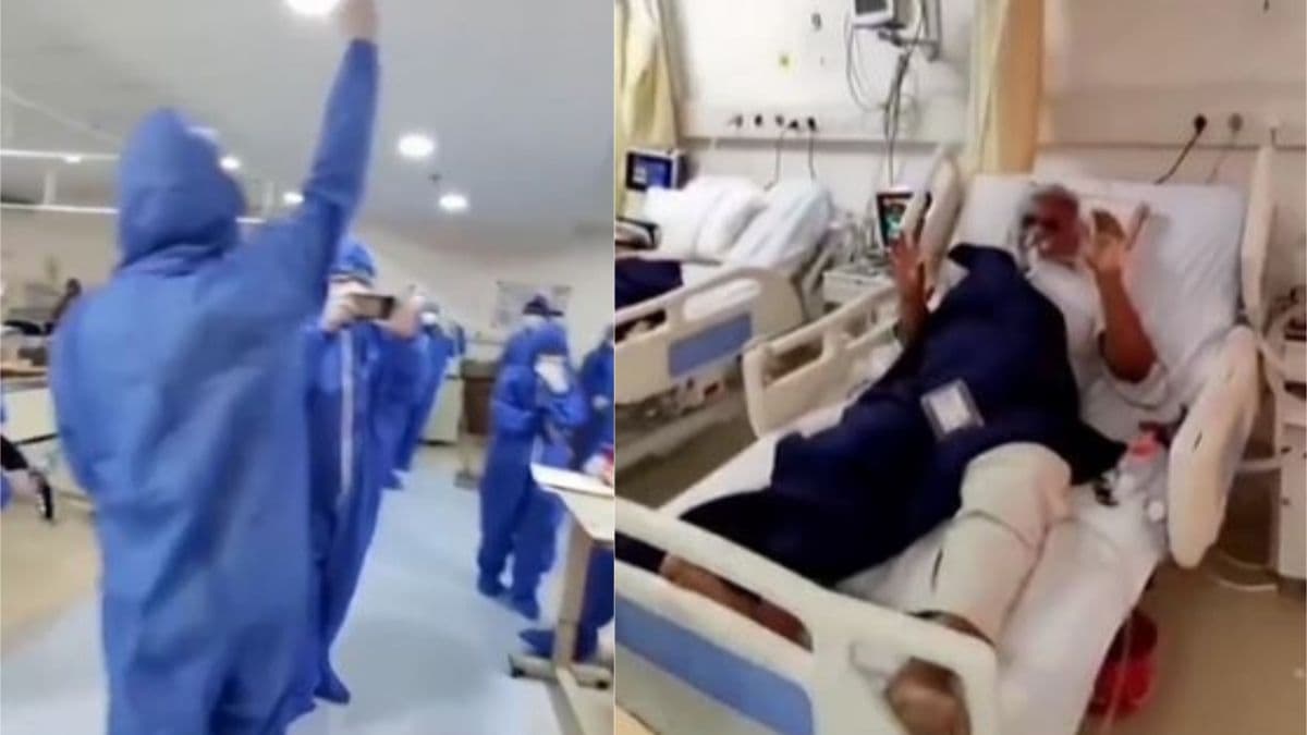 मरीजों के चेहरे पर मुस्कान लाने के लिए अस्पताल के कर्मचारियों ने गाया 'नमो-नमो' गाना, Video हुआ Viral