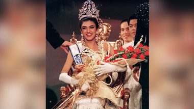 Miss Universe प्रतियोगिता में भारत की पहली जीत का जश्न मना रही हैं Sushmita Sen, थ्रोबैक Photo शेयर कर जताई खुशी