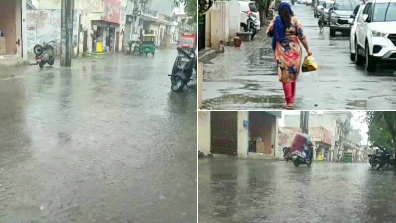 Punjab: लुधियाना में बारिश से मौसम हुआ खुशनुमा