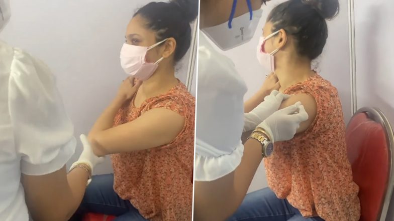 Ankita Lokhande ने लगवाई कोविड-19 की वैक्सीन, Video शेयर कर फैंस के बीच बढ़ाई जागरूकता
