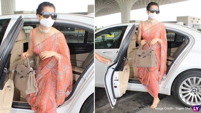 कोरोना को हराने के बाद पहली बाद मीडिया के सामने आई Kangana Ranaut, पापाराजी से पूछा- आपने वैक्सीन लगवाई क्या? देखें Video