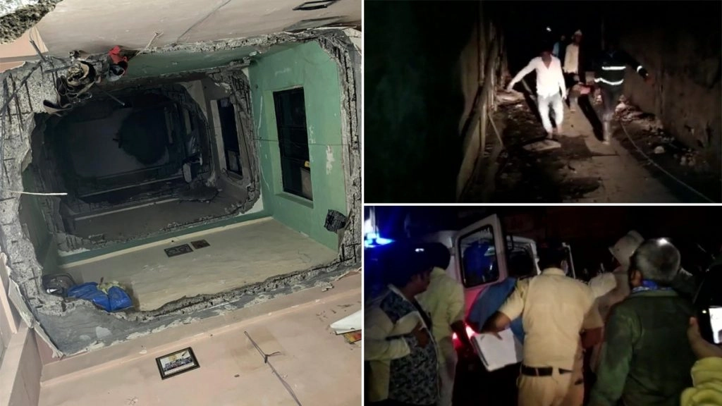 महाराष्ट्र: ठाणे के उल्हासनगर में इमारत का छज्जा ढहने से 7 लोगों की मौत