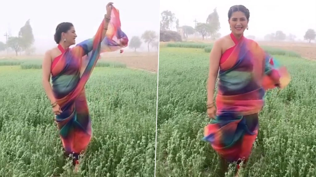 सपना चौधरी ने खेत में डांस करते हुए वीडियो किया शेयर 
