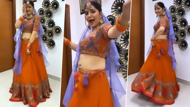 हरयाणवी डांसर Sapna Choudhary ने घागरा पहनकर दिया ऐसा परफॉर्मेंस, देसी वीडियो देख दिवाने हुए फैंस