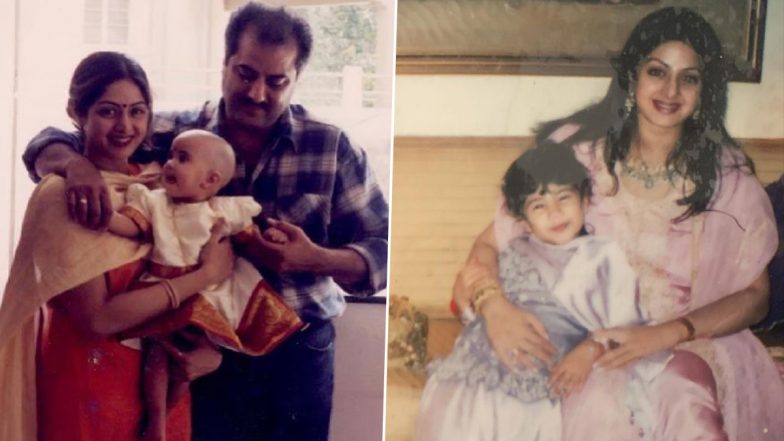 Sridevi को मदर्स डे पर मिस कर रही हैं बेटी Janhvi Kapoor, शेयर की ये बचपन की ये यादगार तस्वीरें