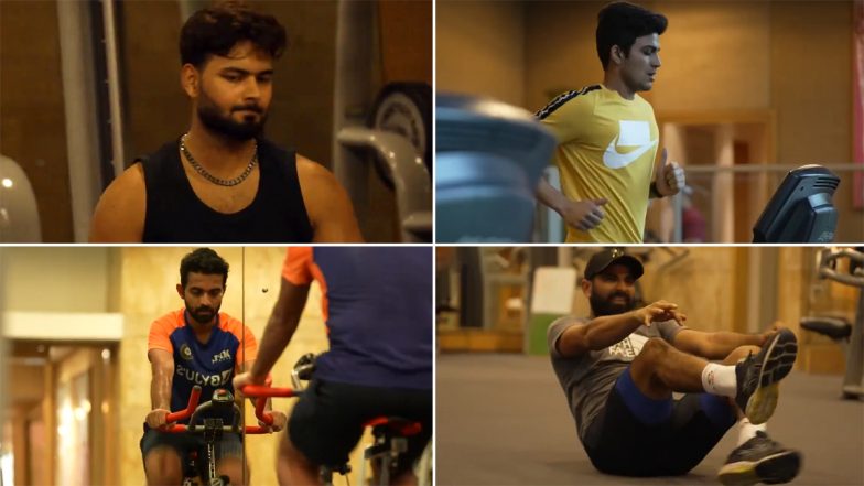 BCCI ने भारतीय खिलाड़ियों का शेयर किया वीडियो, पसीने से तरबतर नजर आए खिलाड़ी