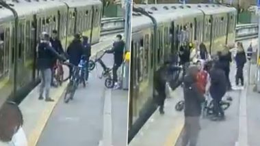 Dublin Horror: डबलिन में दिखा छेड़छाड़ का खौफनाक मंजर, लड़के ने दिया धक्का तो ट्रेन के नीचे जा गिरी लड़की, देखें वायरल वीडियो