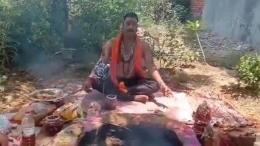 Corona Bhag Ja Yagya Video: कोविड भगाने के लिए इस बाबा ने किया यज्ञ, 'ओम कोरोना भाग स्वाहा' का किया जाप, देखें वीडियो