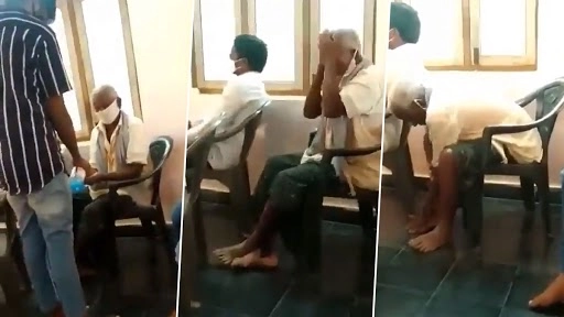 इन चचा का कोरोना बाल भी बाका नहीं कर सकता, सैनिटाइजर ऐसे लगाते हैं जैसे बॉडी लोशन लगा रहे हों, देखें वीडियो