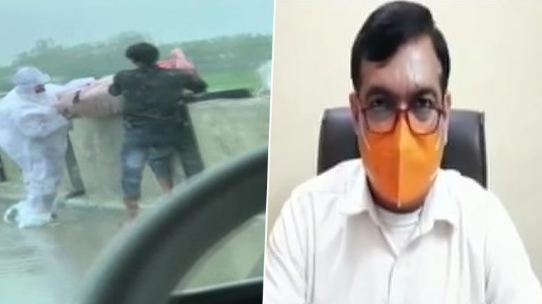 Uttar Pradesh: शव को राप्ती नदी में फेंकने का वीडियो हुआ वायरल, मुख्य चिकित्सा अधिकारी ने कहा- शव को कोविड प्रोटोकॉल के तहत इनके रिश्तेदारों को दिया गया था