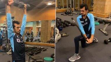 Yuzvendra Chahal श्रीलंका टूर के लिए जिम में कर रहे हैं जमकर मेहनत, देखें वीडियो