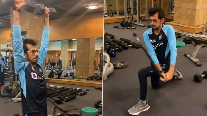Yuzvendra Chahal श्रीलंका टूर के लिए जिम में कर रहे हैं जमकर मेहनत, देखें वीडियो