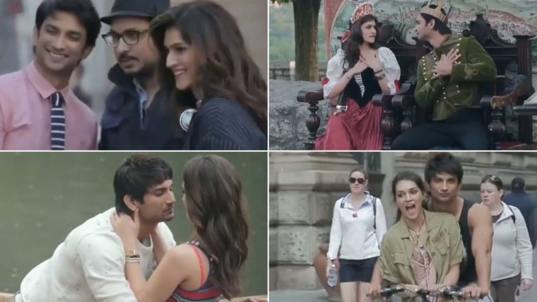 Kriti Sanon ने 'Raabta' के 4 साल पूरे होने पर Sushant Singh Rajput की याद में किया भावुक कर देने वाला पोस्ट, देखें Video