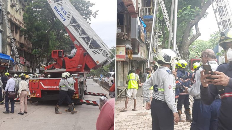 मुंबई के फोर्ट इलाके में इमारत का हिस्सा ढहा, 40 लोगों को सुरक्षित बचाया गया, रेस्क्यू ऑपरेशन जारी
