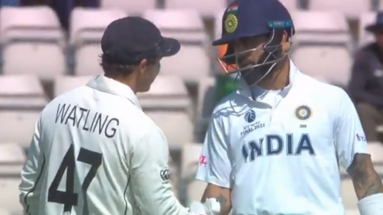 ICC WTC Final 2021: विराट कोहली ने कुछ इस अंदाज में दी BJ Watling को क्रिकेट करियर की अंतिम विदाई, देखें वीडियो