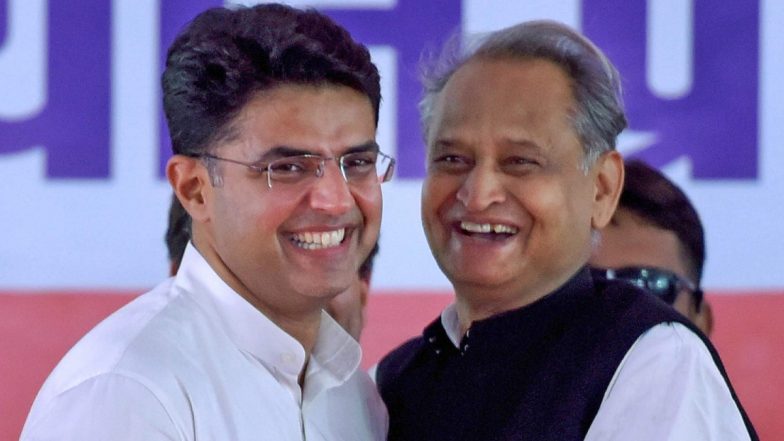 Rajasthan: मुख्यमंत्री अशोक गहलोत, पायलट समेत कांग्रेस नेता वल्लभनगर के लिये रवाना, जनसभा को करेंगे संबोधित