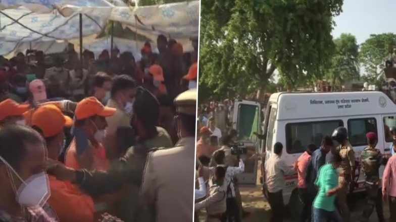 UP: आगरा में 100 फुट से अधिक गहरे बोरवेल में गिरा चार साल का बच्चा सुरक्षित बाहर निकाला गया