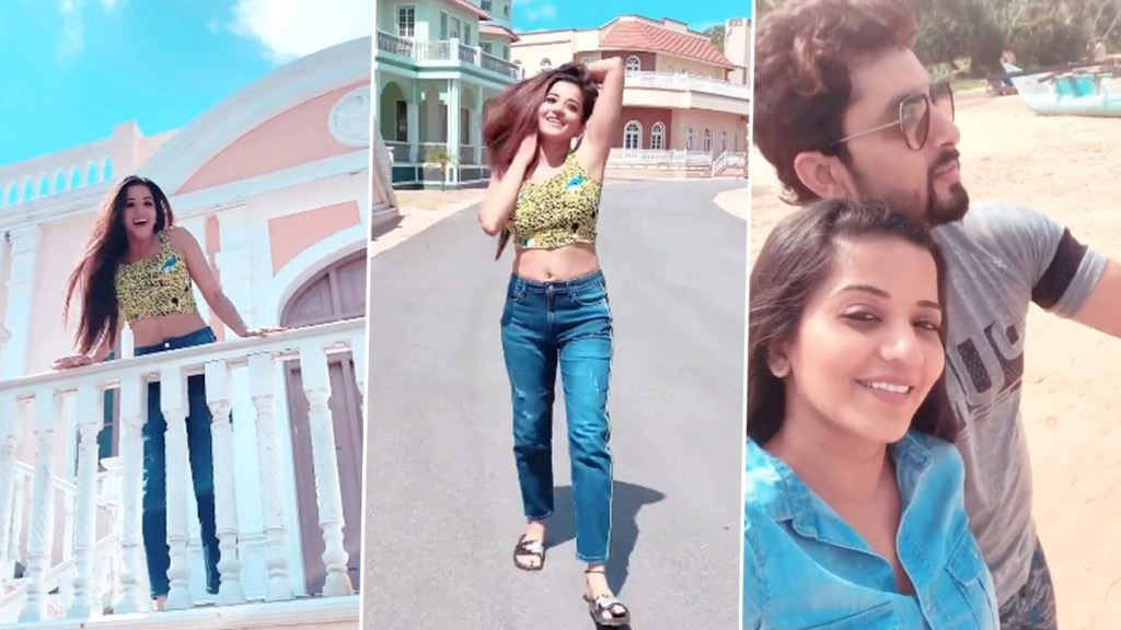 मोनालिसा ने पति की याद में बनाया वीडियो 