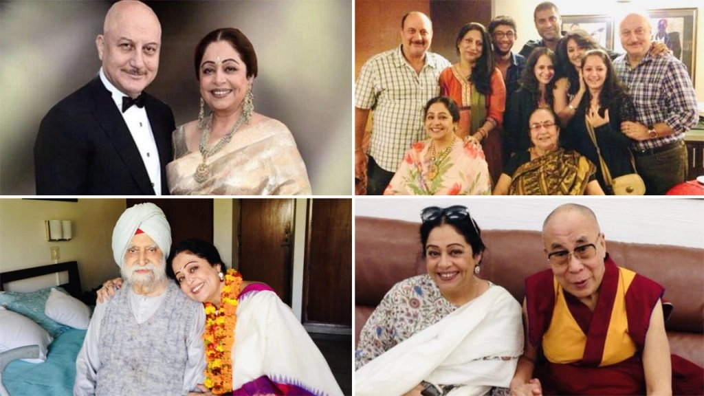 किरण खेर के जन्मदिन पर अनुपम खेर ने ये स्पेशल फोटोज पोस्ट कर दी बधाई