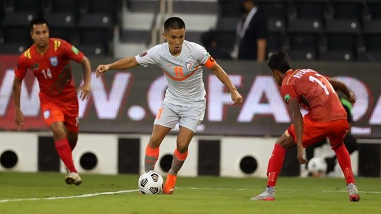FIFA World Cup Qualifiers: सुनील छेत्री ने तोड़ा लियोनेल मेसी का रेकॉर्ड, बने सबसे ज्यादा गोल करने वाले दूसरे खिलाड़ी