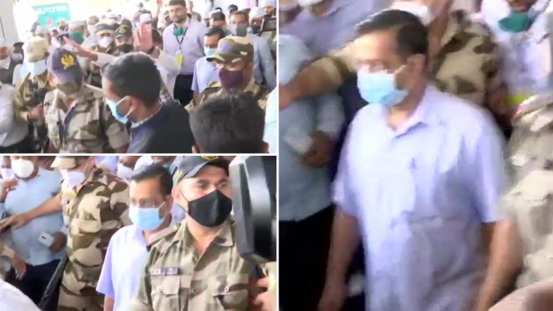 Arvind Kejriwal In Gujarat: दिल्ली के सीएम अरविंद केजरीवाल अहमदाबाद पहुंचे, AAP प्रदेश कार्यालय का करेंगे उद्घाटन