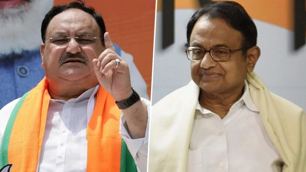 रिकॉर्ड वैक्सीनेशन पर पी चिदंबरम के सवालों का जेपी नड्डा ने दिया जवाब, कहा- भारत लंगड़ाता नहीं दौड़ रहा है