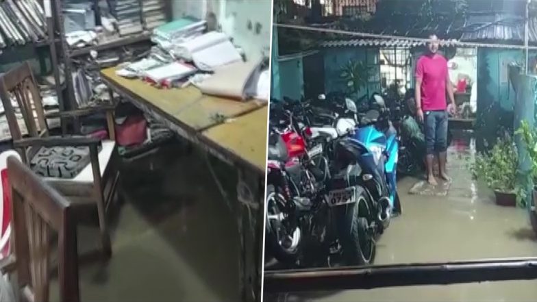 Bihar Monsoon Update: पटना के राजीव नगर पुलिस स्टेशन में बारिश के बाद हुआ जलभराव
