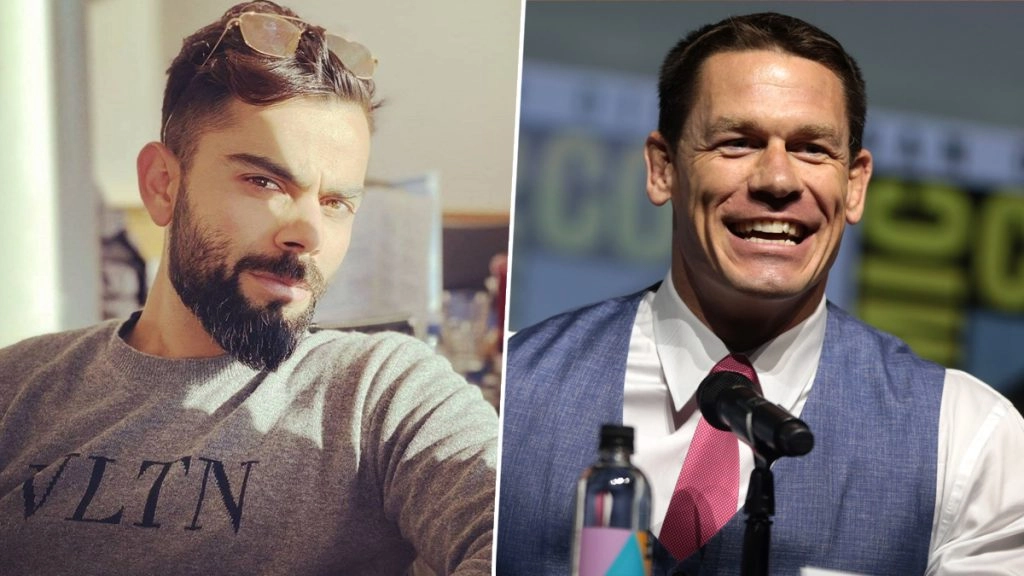 जॉन सीना ने विराट कोहली की तस्वीर इससे पहले भी सोशल मीडिया पर कर चुके है शेयर