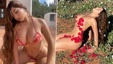 Demi Rose Hot Photos: ब्रिटिश मॉडल डेमी रोज की ये हसीन तस्वीरें देख धड़का लोगों का दिल, अकेले में देखें ये बोल्ड तस्वीरें