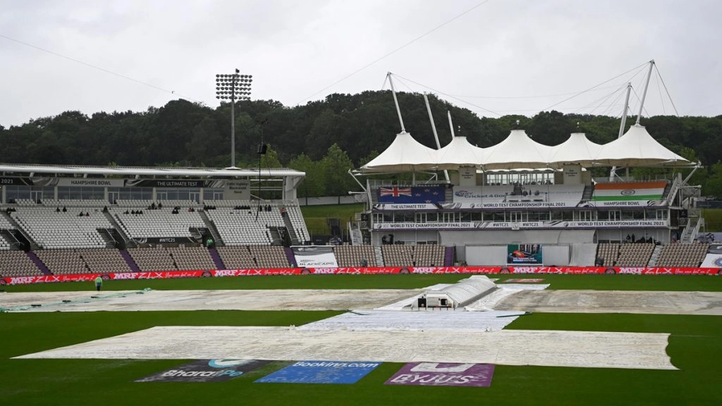 ICC WTC Final Day 4: चौथे दिन का पहला सत्र बारिश की भेंट चढ़ा