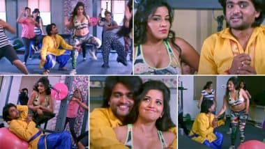 Monalisa Hot Song: जिम में कसरत करती मोनालिसा का हॉट रूप देखकर फिसला हीरो का दिल, भोजपुरी सॉन्ग है बेहद Bold