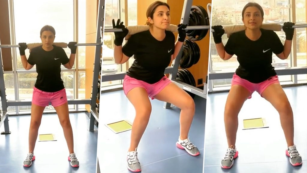 परिणीति चोपड़ा ने जिम में किया हैवी वेट लिफ्टिंग, वीडियो देखकर रह जाएंगे दंग