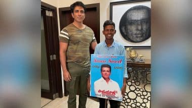 Sonu Sood से मिलने नंगे पैर पैदल चलकर हैदराबाद से मुंबई पहुंचा फैन, एक्टर ने फोटो शेयर करके लोगों से की ये अपील