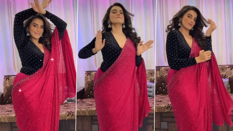 Akshara Singh Hot Video: भोजपुरी एक्ट्रेस अक्षरा सिंह ने लाल साड़ी पहनकर बादशाह के गाने पर लगाए ठुमके, वीडियो हुआ वायरल