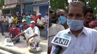 Delhi: दिहाड़ी मजदूरों पर लॉकडाउन की मार, काम की तलाश में भटक रहे श्रमिक