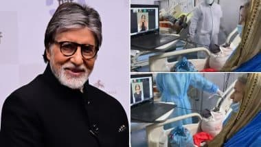 VIDEO: Amitabh Bachchan का ये हमशक्ल कोविड-19 मरीजों के बीच बांट रहा है खुशियां