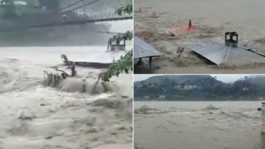 Uttarakhand: पहाड़ों से लेकर मैदानों तक उफान पर नदियां, श्रीनगर में खौफनाक हुई अलकनंदा