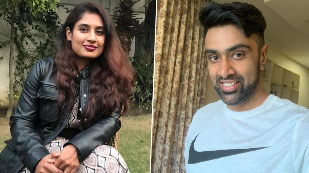 खेल रत्न पुरस्कार के लिए मिताली राज और आर अश्विन का नाम आगे