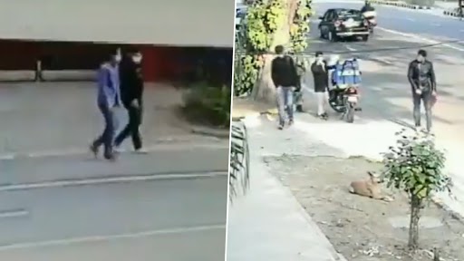 Delhi: इजराइली दूतावास के पास हुए ब्लास्ट मामले में NIA ने जारी किये वीडियो, 2 संदिग्धों की तस्वीरें आईं सामने (Watch Video)
