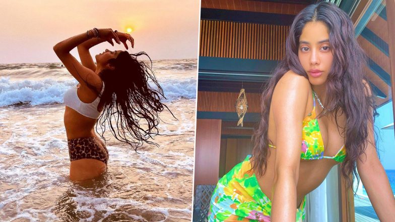 Janhvi Kapoor Hot Photos: जाह्न्वी कपूर ने इस शख्स के साथ बीच पर पोस्ट की सेक्सी फोटो, दिखा जलपरी सा अवतार