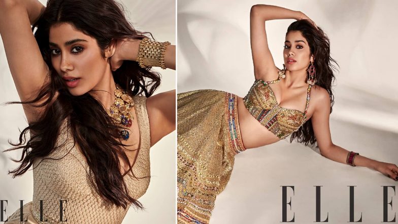 Janhvi Kapoor Hot Photoshoot: जाह्नवी कपूर ने अपने इंडो-वेस्टर्न अवतार में युवा एक्ट्रेसेस को किया क्लीन बोल्ड
