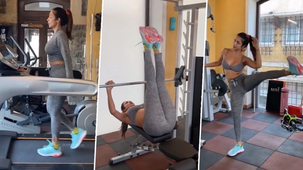 मलाइका अरोड़ा ने हॉट जिम वीडियो शेयर कर फैंस को किया मोटीवेट, कहा- स्टार्ट तो करो!