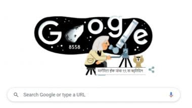 Margherita Hack Google Doodle: 'द लेडी ऑफ द स्टार्स' का 99वां जन्मदिन, गूगल ने इटैलियन प्रोफेसर व खगोल भौतिकीविद् मार्गेरिटा हैक को समर्पित किया खास डूडल