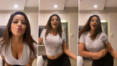 भोजपुरी एक्ट्रेस Monalisa के हॉट डांस की Surbhi Chandana भी हुईं फैन, देखें वायरल Video