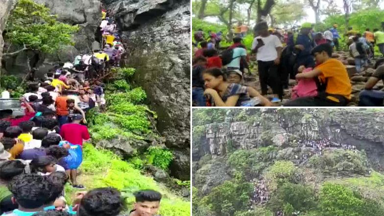 Maharashtra: पालघर के Aseri Ghat पर बड़ी संख्या में जुटी भीड़, 241 लोगों के खिलाफ केस दर्ज
